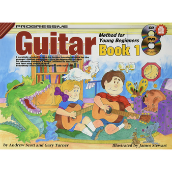 Progressive Guitar Method For Young Beginners Book 1