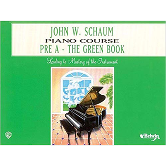John Schaum Piano Course Pre-A Green