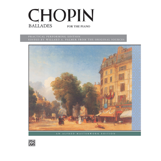 Chopin Ballades - Palmer Masterwork Edt Piano