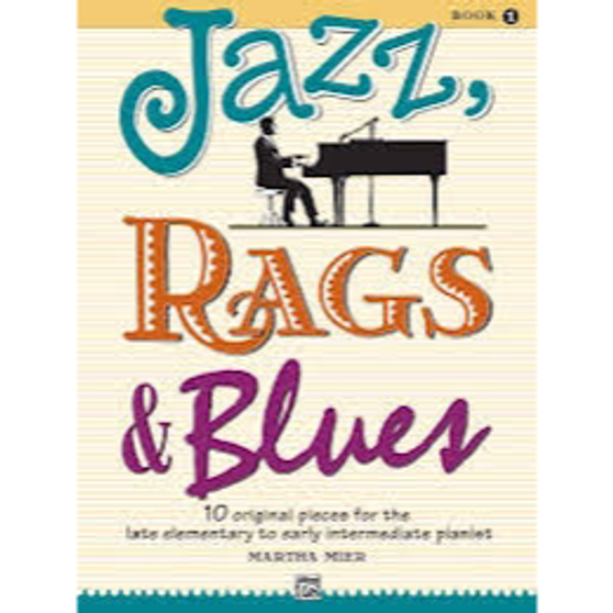 Jazz Rags & Blues Book 1 Mier Piano