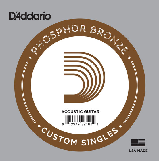 D'Addario Single Phosphor Bronze Wound