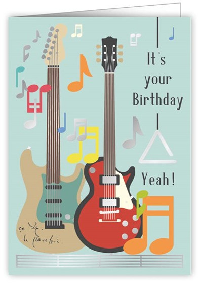 Greetings Card Guitars