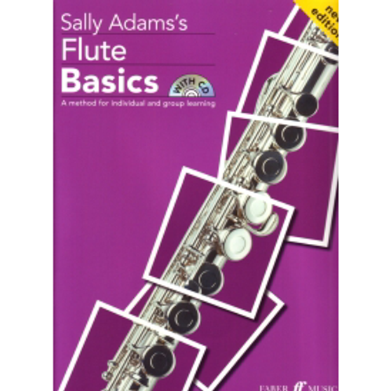 Flute Basics Adams Pupils Book & CD