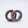 7302CTDBC7P5 Duplex Precision Angular Ball Bearing 15x42x13 Front Overlapping View