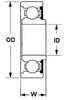 87504 bearing drawing