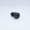 CR12VUU Cam Follower Screwdriver Slot Bearing 3/4x1/2x3/8 Angled View