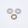 F4-8G Miniature Thrust Ball Bearing 4x8x3.5mm Layered Side View