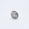 FR2-5-ZZ Flanged Miniature Ball Bearing 1/8x5/16x9/64 Angled View