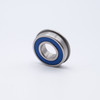 FR4-2RS Flanged Miniature Ball Bearing 1/4x5/8x0.196 Angled View