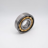 N205W Cylindrical Roller Bearing Steel Cage 25x52x15 Angled View