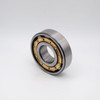 N211EM Cylindrical Roller Bearing Brass Cage 55x100x21 Angled View