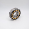 N309EM Cylindrical Roller Bearing Brass Cage 45x100x25 Angled View