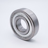 S6305-ZZ Stainless Ball Bearing 25x62x17 Angled View