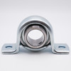 SBPP207-20 Press Steel Set Screw Pillow Block Bearing-Shaft Size 1-1/4 INCH Front View