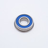 SFR168-2RS Stainless Steel Flanged Miniature Ball Bearing 1/4x3/8x1/8 Back View