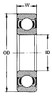 DDL630 bearing drawing