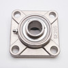 SUCSF204 Stainless Steel 4 Bolt Flange Shaft Size 20mm Top View