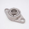 SUCSFL203 Stainless Steel 2 Bolt Flange Unit 17mm bore Side View