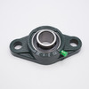 UCFL204 Cast Iron 2 bolt Oval Flange 20mm bore bearing Top View