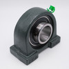 UCPA206-18 Tapped Based Pillow Block 1-1/8 Angled View