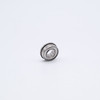 SFR188-ZZEE Stainless Flange Mini Ball Bearing Extended Inner SSRIF-814ZZEE 1/4 x  1/2 x  3/16" Angled View