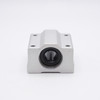 SMA12UU Pillow Case Linear Bearing 12mm Bore Front View