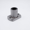 LMH20UU Oval Linear Motion Flange Ball Bushing 20x32x80mm Left Side View