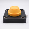 WP-SSBF204+CC Waterproof Thermoplastic 4-Bolt Square Flange Block Side View