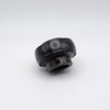 OUC204-12 Black Oxide Insert Ball Bearing 3/4x47x17mm Front Left Angled View