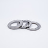 51201 Thrust Ball Bearing 12x28x11mm Flat Top Set View