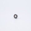 SFR155 Stainless Flange Mini Ball Bearing 5/32x5/16x1/8 Back Right Angled View