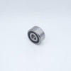 63001-2RS High Speed Metric Ball Bearing 12x28x12mm Right Angled view