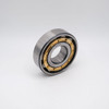 NU305EM Cylindrical Roller Bearing Brass Cage 25x62x17mm Front Left Angled View