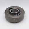 UCC205 Cylindrical Cartridge Ball Bearing Unit 25mm Bore Flat Bottom View