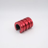 SWPOP12 Open PTFE Lined Plain Linear Bearing 3/4x1-1/4x1-5/8 Right Angled View
