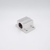 SWAP08 Inch Sized Closed PTFE Lined Plain Linear Pillow Block Bearing 1/2" Bore Right Angled View