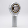 POS12EC PTFE Lined Rod-End Ball Joint Bearing 12mm Bore Left Angled View