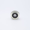 PU62630-10 Polyurethane Coated Bearing Wheel 6x30x10mm Flat View