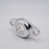 TBF1-3/4x7/16 2-Bolt Fixed Aluminum Housing Right Angled View