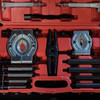 14-Piece Bearing Puller Kit Open Case Close Up