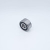 5208-2RS Double Row Ball Bearing 40x80x30.2mm Right Angled View