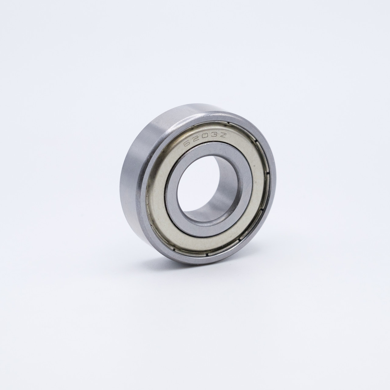 6208-ZZ Ball Bearing 40x80x18mm Left Side View