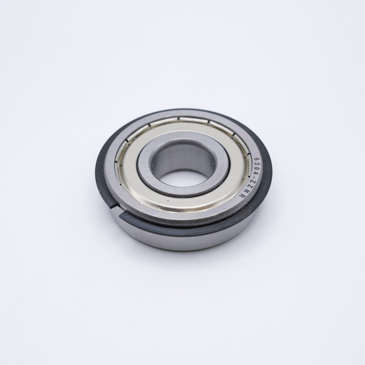 6209-ZZNR Ball Bearing 45x85x19 Bottom View