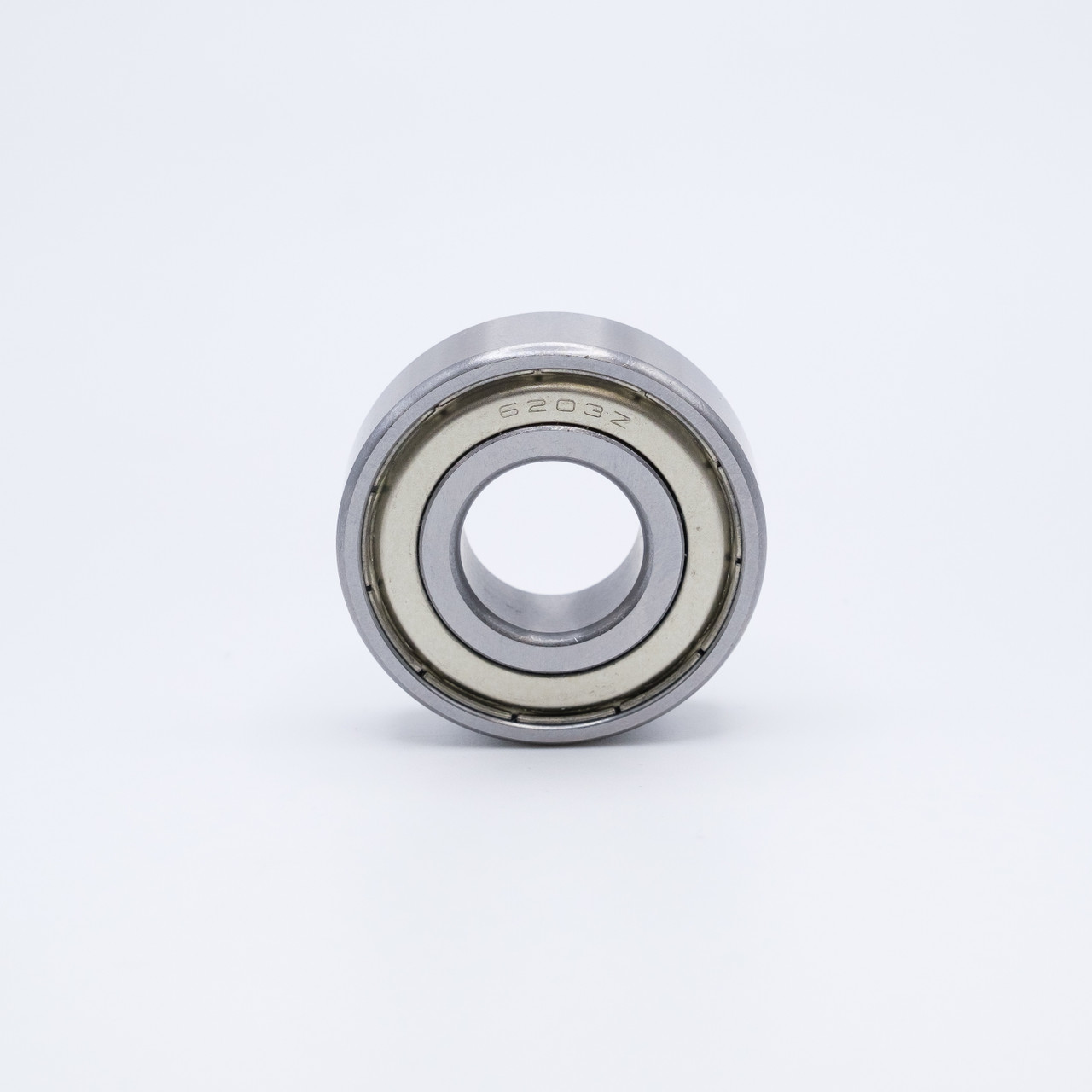 6211-ZZ Ball Bearing 55x100x21 Shielded Front View