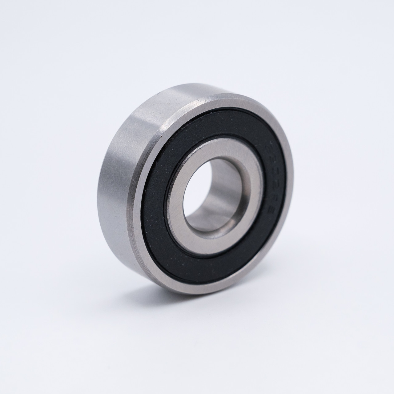 6305-2RS Ball Bearing 25x62x17mm Left Angled View
