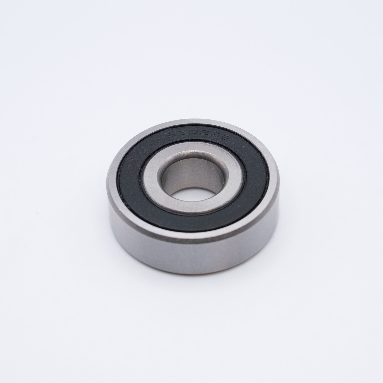 6306-2RS Ball Bearing 30x72x19mm Front View