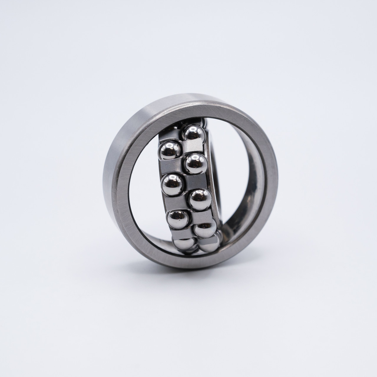 1206 Self Aligning Ball Bearing 30x62x16mm Open Front View