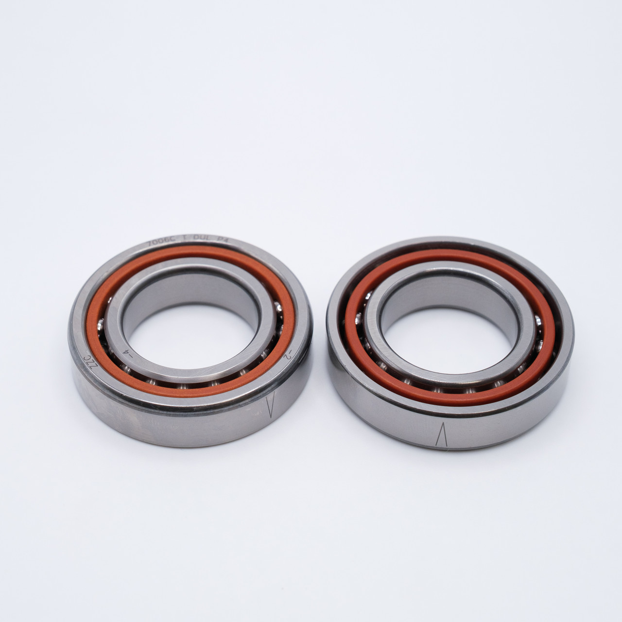 7008CTDULP4 Duplex Precision 15* Angular Ball Bearing 40x68x15 Top View