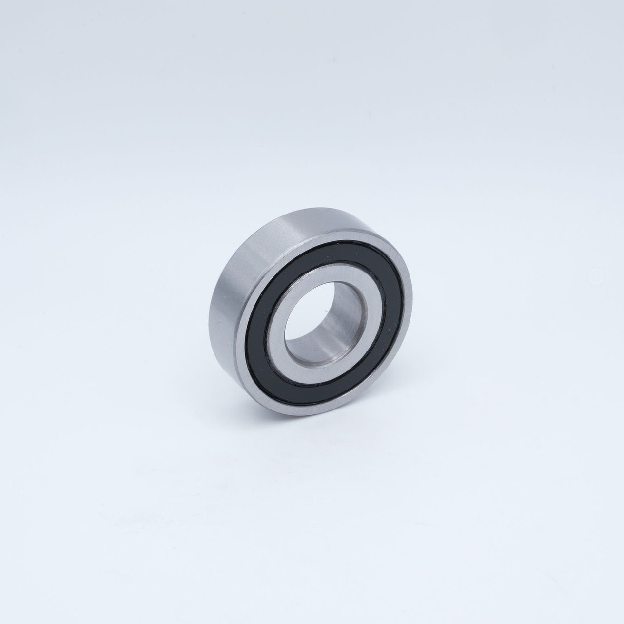 7203B-2RS Precision 40 Degree Angular Ball Bearing 17x40x12mm Back Left Angled View