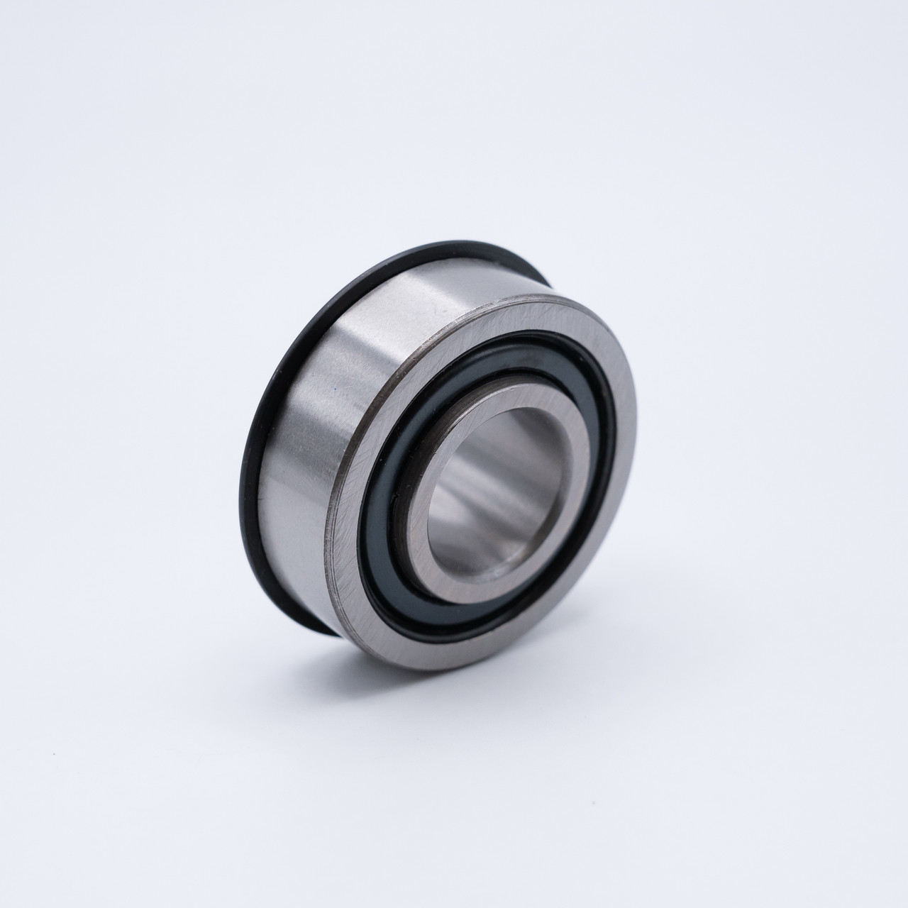 7518DLG Felt Seal Ball Bearing 1-1/8x2-5/8x7/8 Angled View